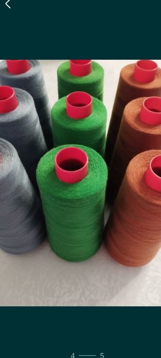 Nici do szycia Alterfil 150 S 5000 m. 9 sztuk.