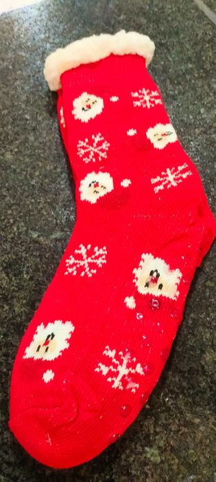 Meias de térmicas de inverno antiderrapantes!