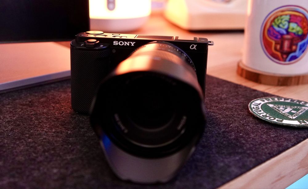 Sony ZVE-10 Corpo