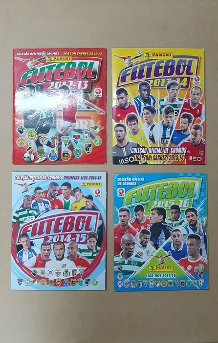 Cadernetas futebol liga nacional