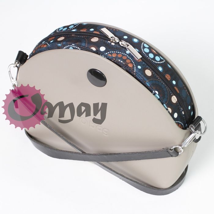 organizer do OBAG MOON LIGHT chocomay granat beż hummus wkład OMAY