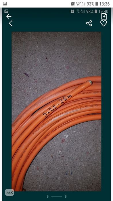 Kolekcja kabel przewód ognioodporny 3x2,5 mm2  FE180 E60