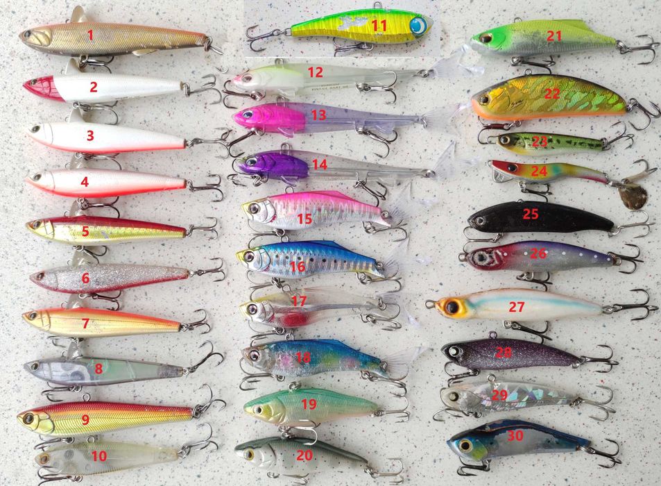 Вобы Вибы Madness Smith Jumrize Eclipse Longin Daiwa Jackson