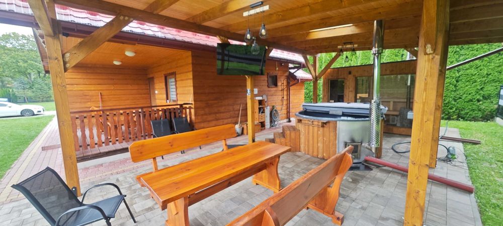 Ranczo 2 w Dolinie Sanu - Domek z sauną i jacuzzi - WOLNY SYLWESTER