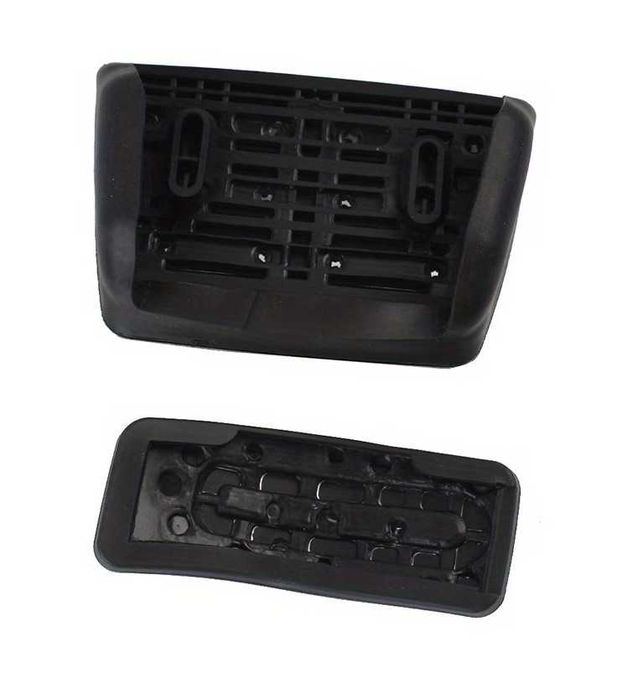 Nakładki metalowo/gumowe na pedały samochodowe do Audi