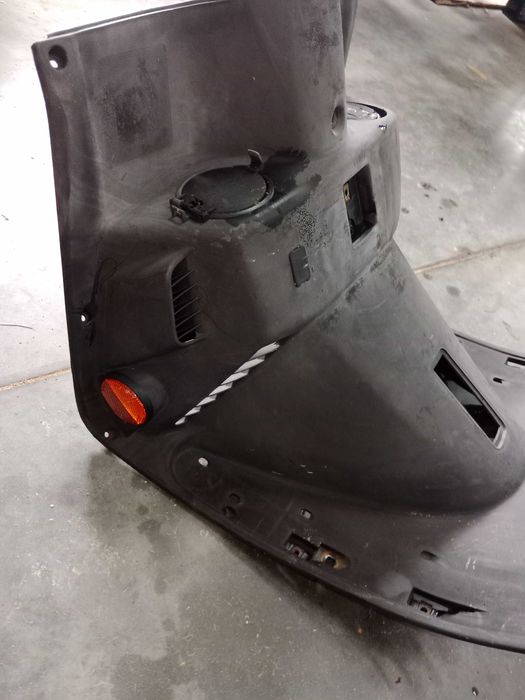 kymco spacer kokpit osłona kolan przed kolanami wypełnienie owiewka
