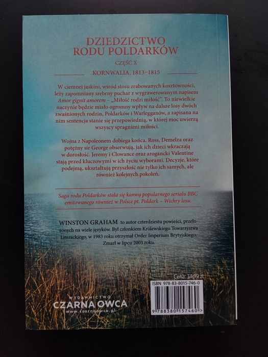 Książka z sero "Poldark" tom 10