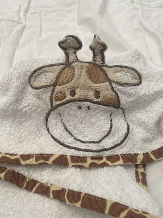 Robe banho ou roupão piscina bebé 1 ano Girafa