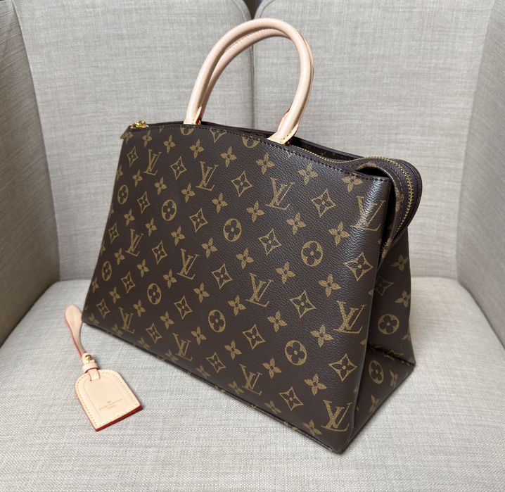 Torba Torebka brązowa Louis Vuitton do ręki