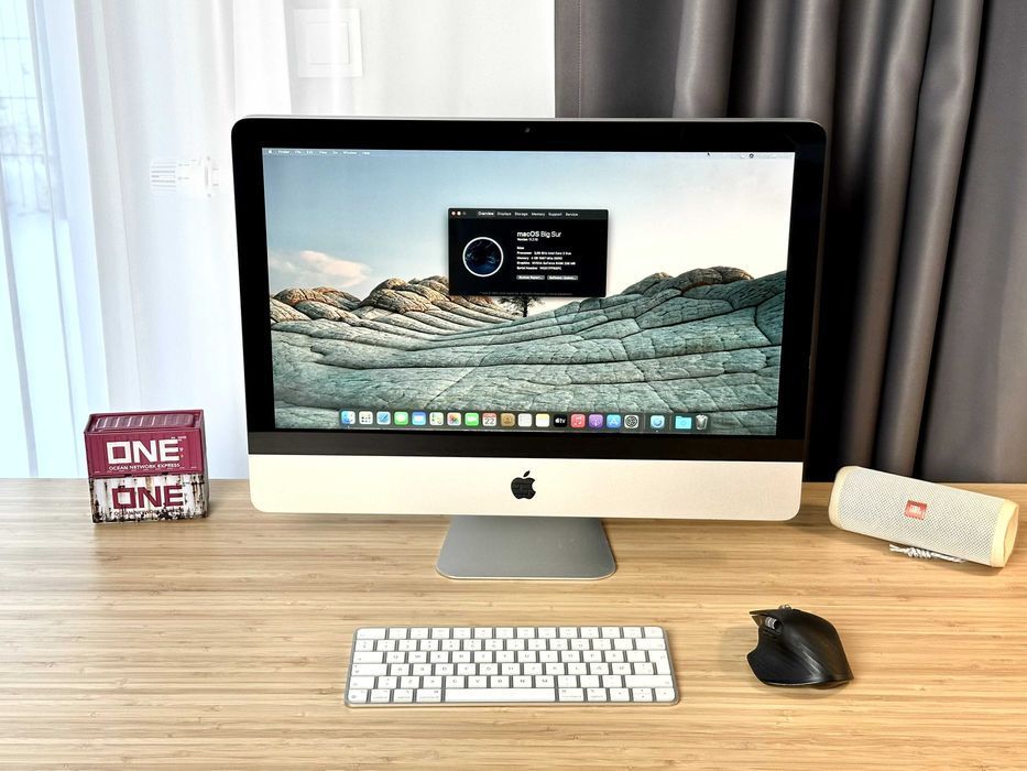 iMac 21,5" – Core 2 Duo / 4GB RAM / HDD 500GB – Sprawny