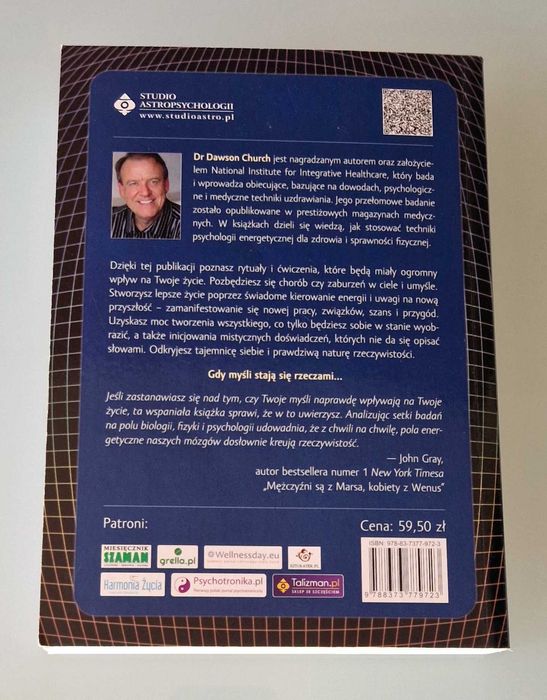 dr Dawson Church - Myśli to materia