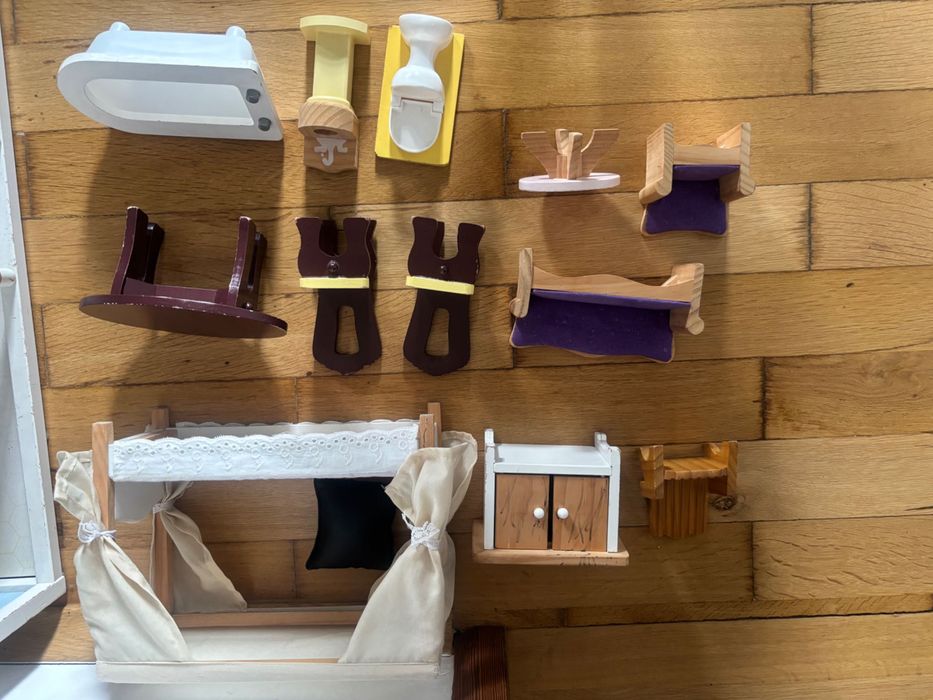 Domek drewniany dla lalek Barbie kinderkraft Savannah