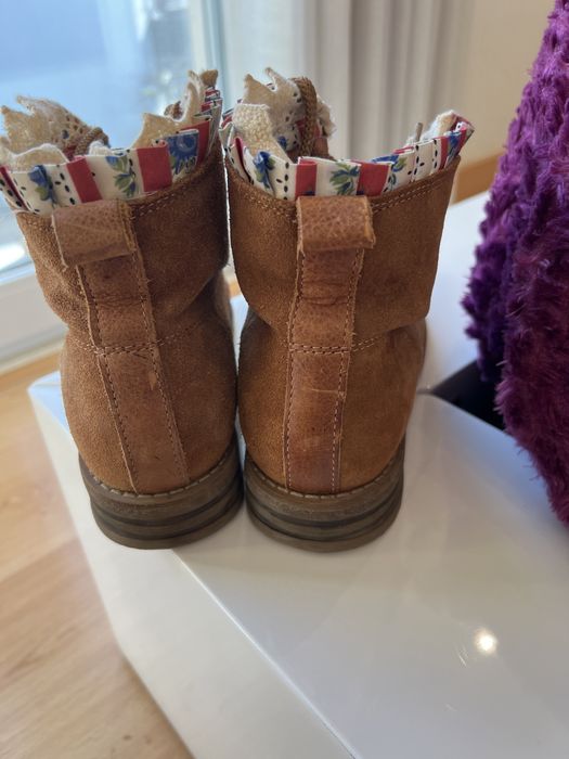 Botas camurça 39