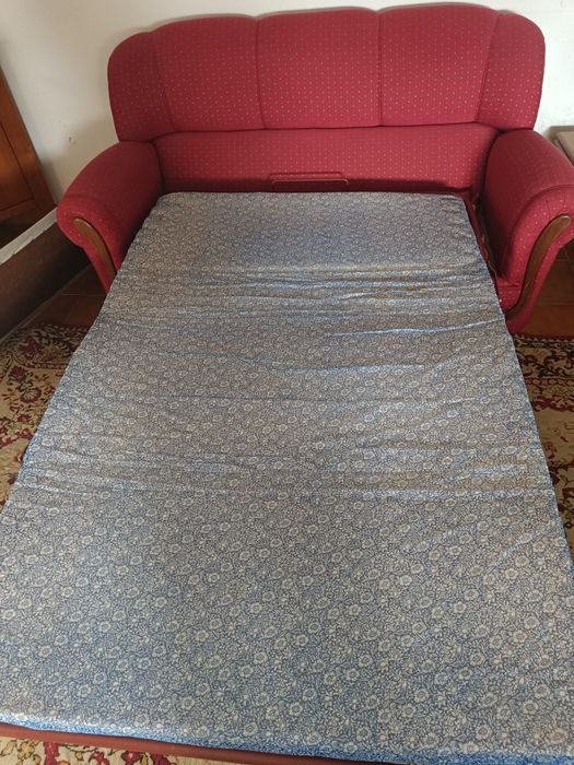 Sofá cama+ 2 sofás individuais