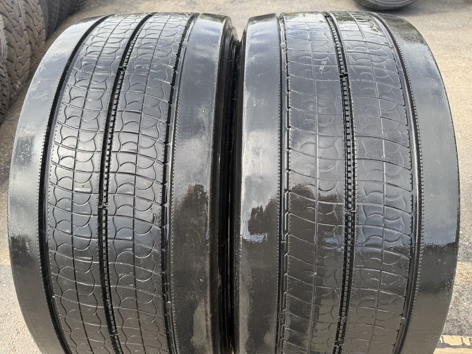 385/55R22.5 Bridgestone Ecopia - 2 szt bez napraw