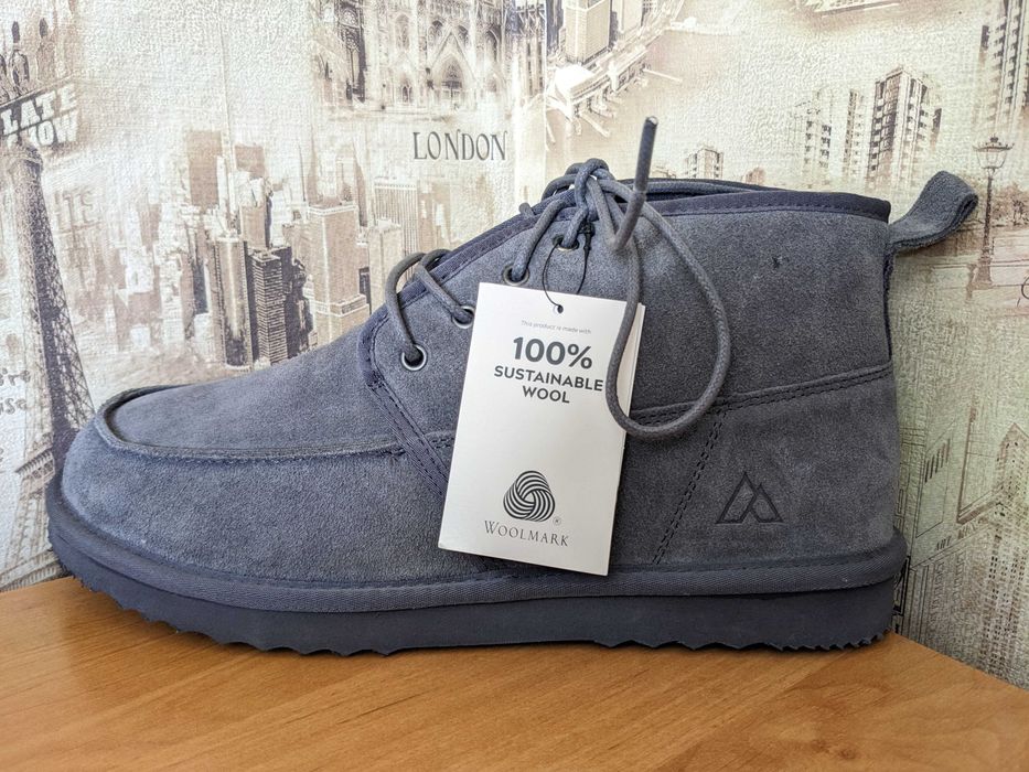 Ботинки угги полусапоги Alpine 100% шерсть