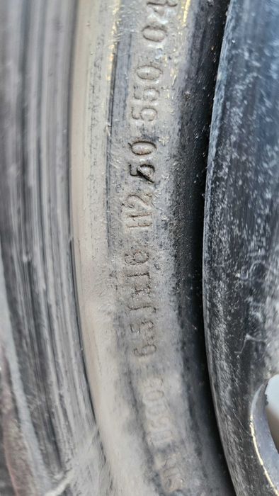 Komplet kół stalowych 16'