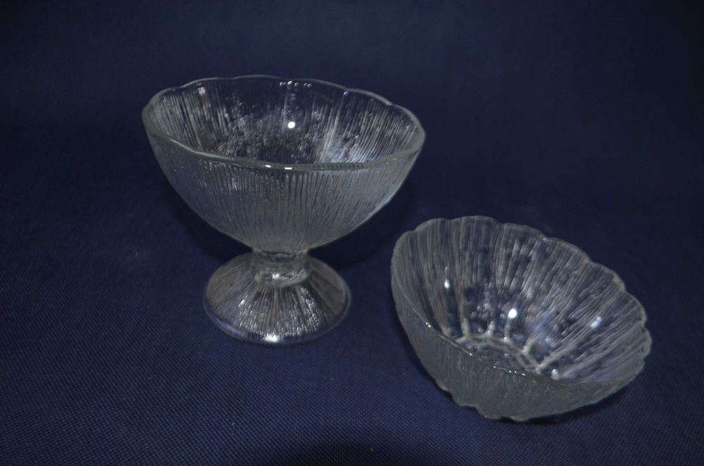 cukiernica i miseczka Kora szkło Ząbkowice