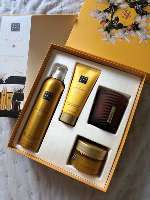 Косметика Mehr Rituals пінка крем мило набір