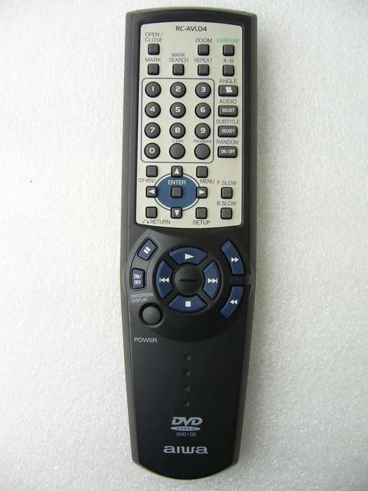 Pilot Aiwa RC-AVL04 do DVD