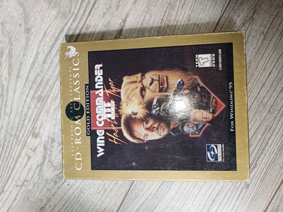 Wing Commander III PC box, wersja pudełkowa, pełen zestaw, stan bardzo dobry