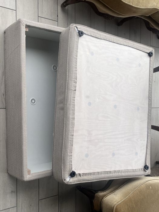 Podnóżek Pufa ze schowkiem - Kiwi - IKEA