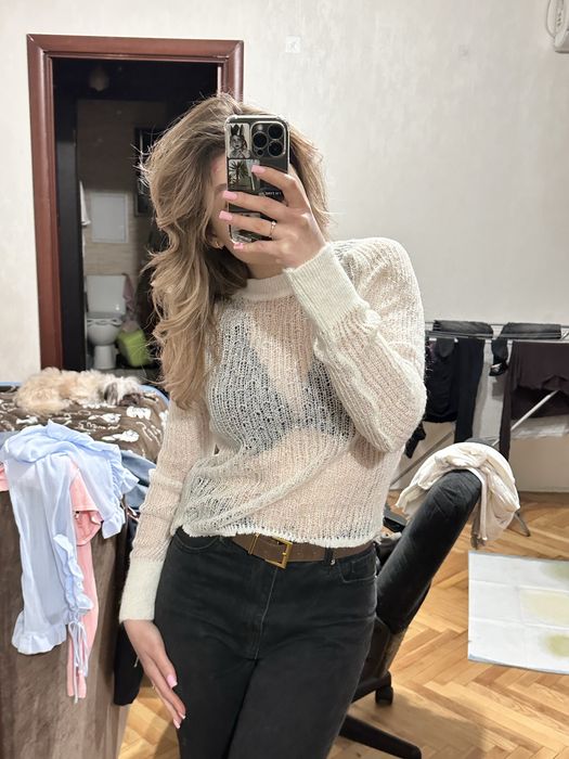 Білий гольф прозорий гольф звичайний