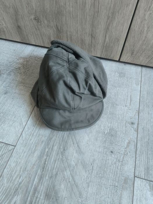 Czapka niemiecka demobil uszatka