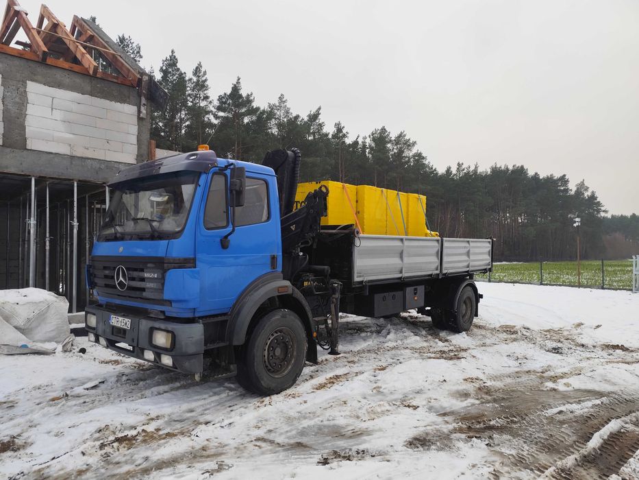 Transport materiałów sypkich budowlanych hds