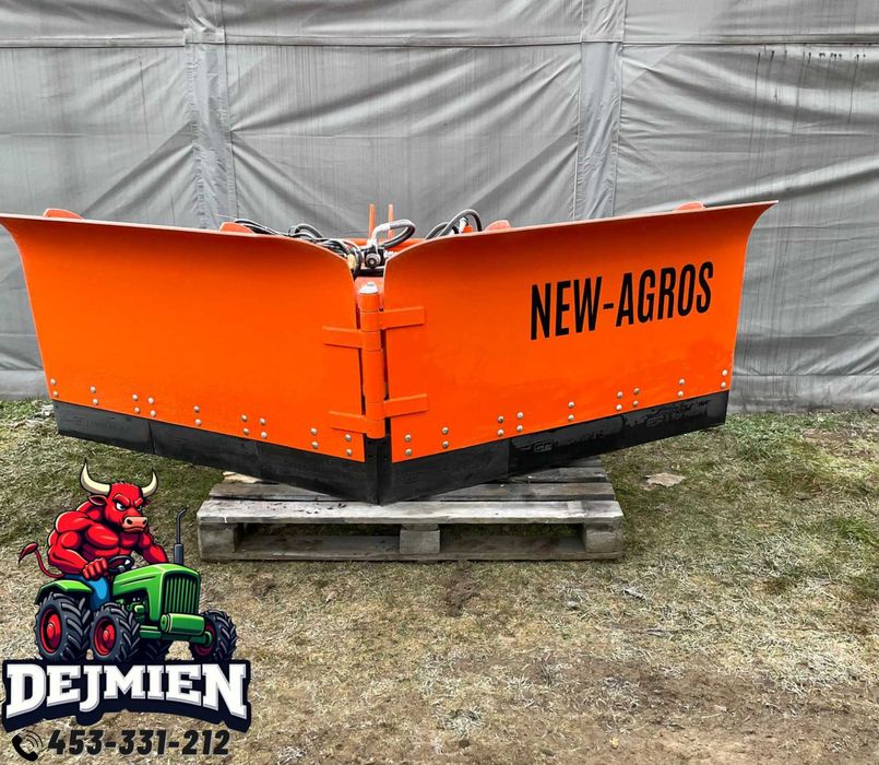 Pług do śniegu//Spych//TUZ//TUR/PROSTY//Strzałkowy//OKAZJA//SOLIDNY!!