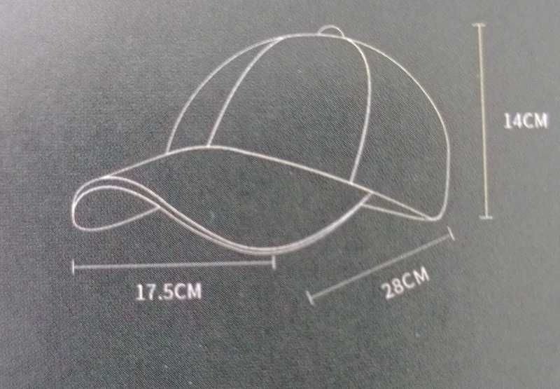 Czapka świecąca led