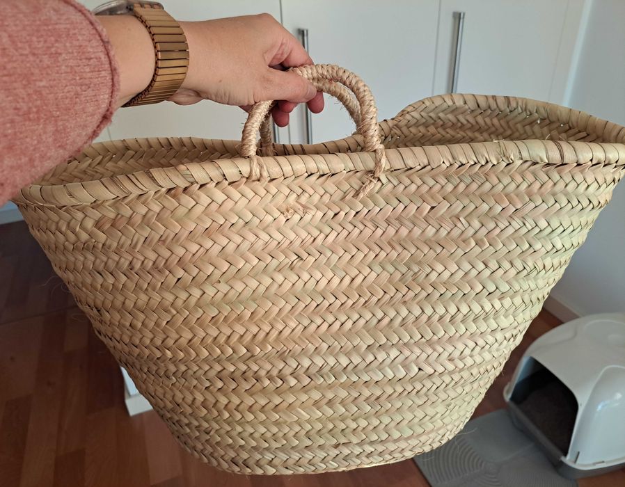 Cesta de vime nova