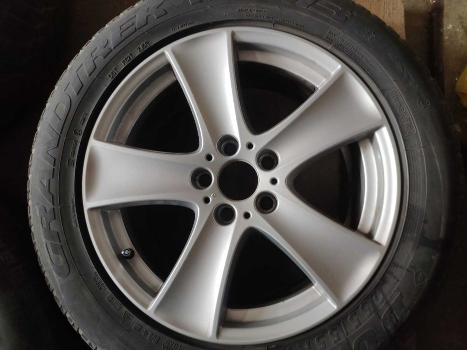 Диски BMW Х5   c зимней резиной DUNLOP  255/55 R18