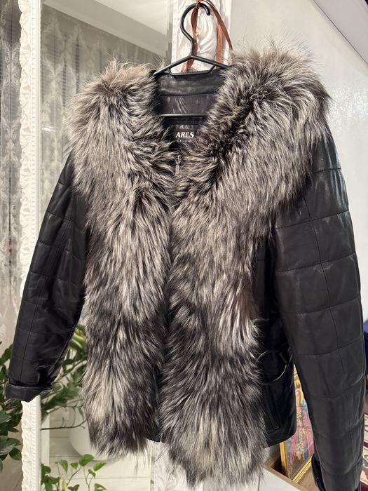 Зимня шкіряна курточка Ares