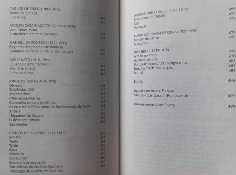 Antologia Pessoal da Poesia Portuguesa - Eugénio de Andrade