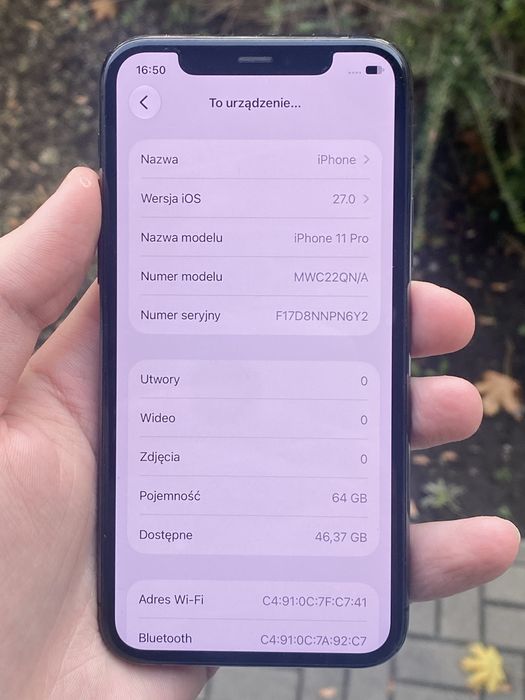 iPhone 11 pro 64 GB