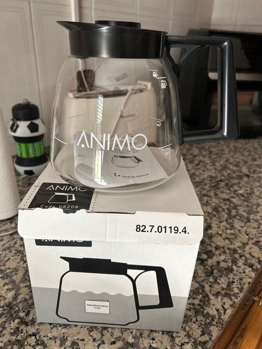 Jarro para máquina café com filtro