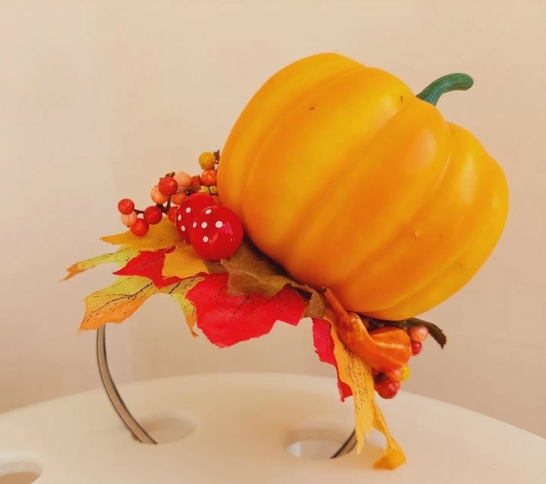 Осіння прикраса обруч осінь