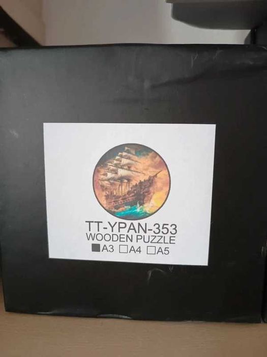 Puzzle 3d komplet A3