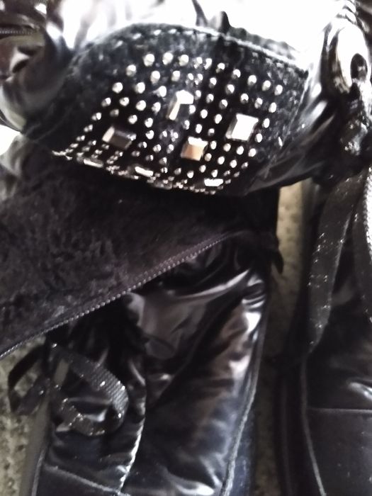 Kozaki damskie eleganckie Barski premium collection