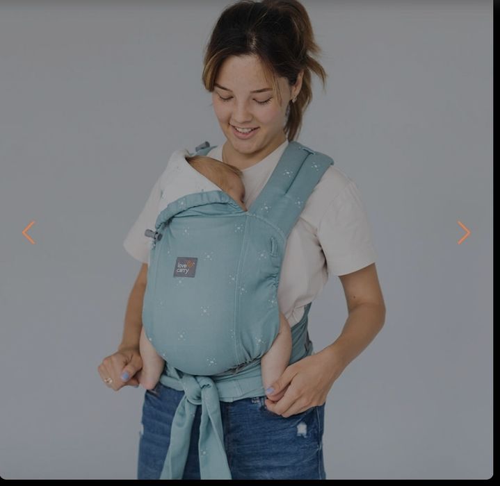 Слінг love & carry love tie Organic (ЛавТай)