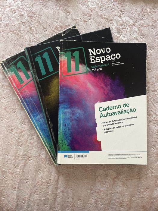 Manuais matemática A Novo Espaço 11° ano