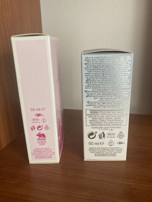 2  Perfume, 1 Soft Musk e 1 Perceive 50 ml cada  da Avon