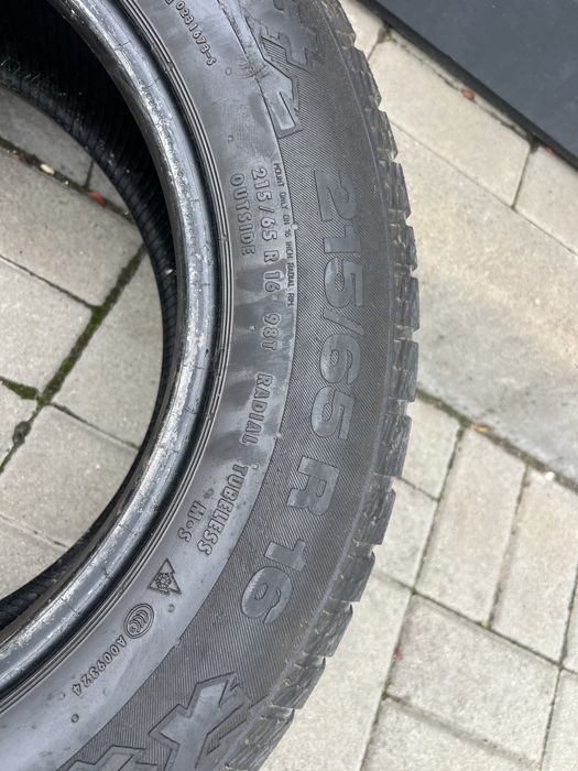 Шини 215/65r16 Continental 2 шт