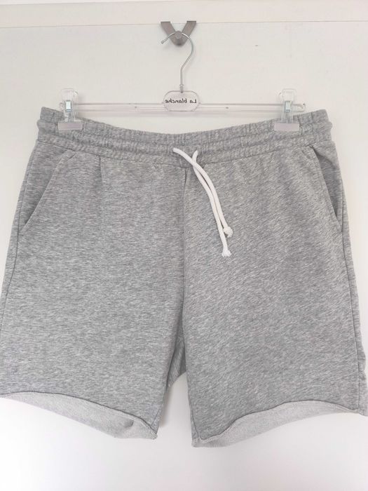 Szorty męskie szary melanż