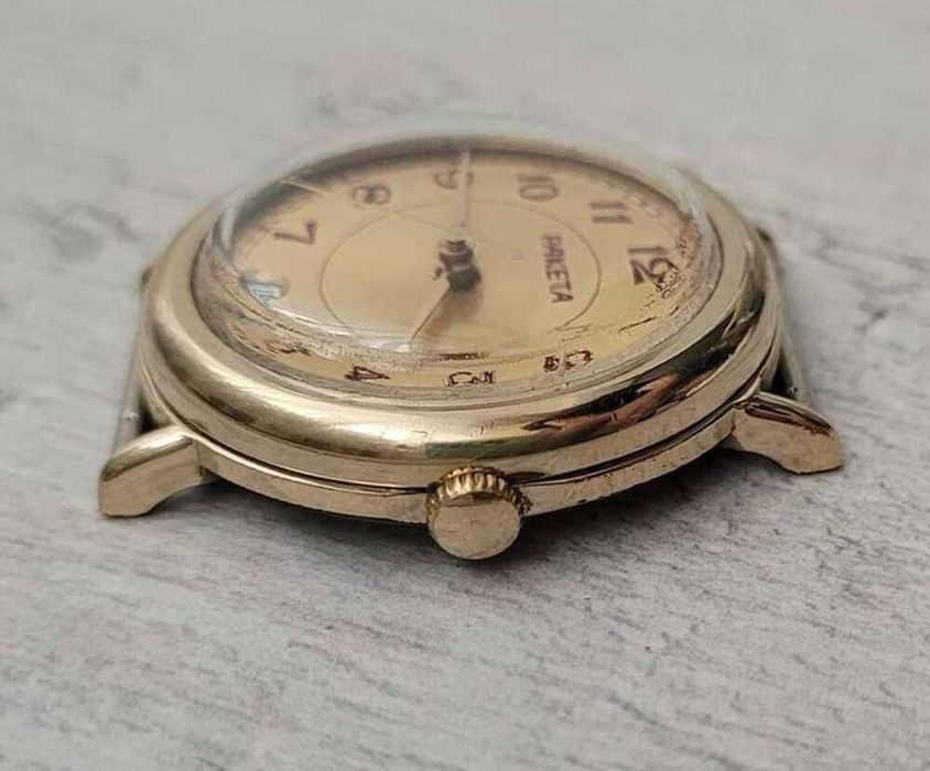 Pozłacany zegarek "Raketa" ZSRR