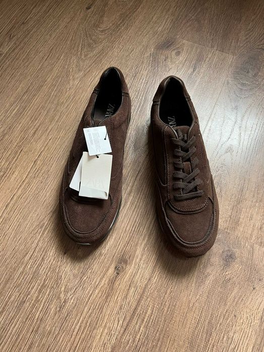 Шкіряні кросівки Zara (р 43)