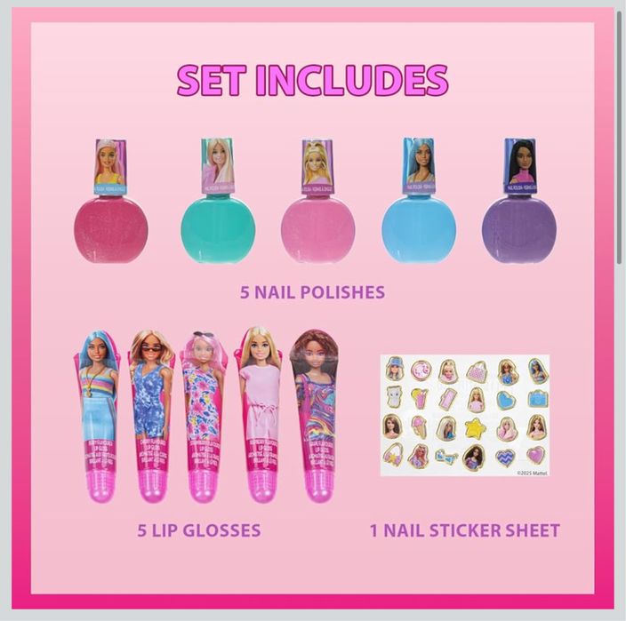 Косметика для дівчат Barbie Makeup дитяча косметика Townley girl