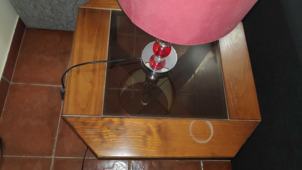 Mesa de centro + mesa de apoio