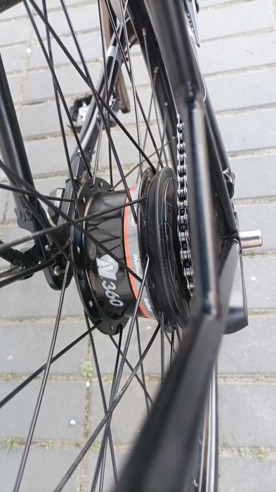 Rower elektryczny Gudreit automatyczne biegi Bosch. Koła 28 rama 21'